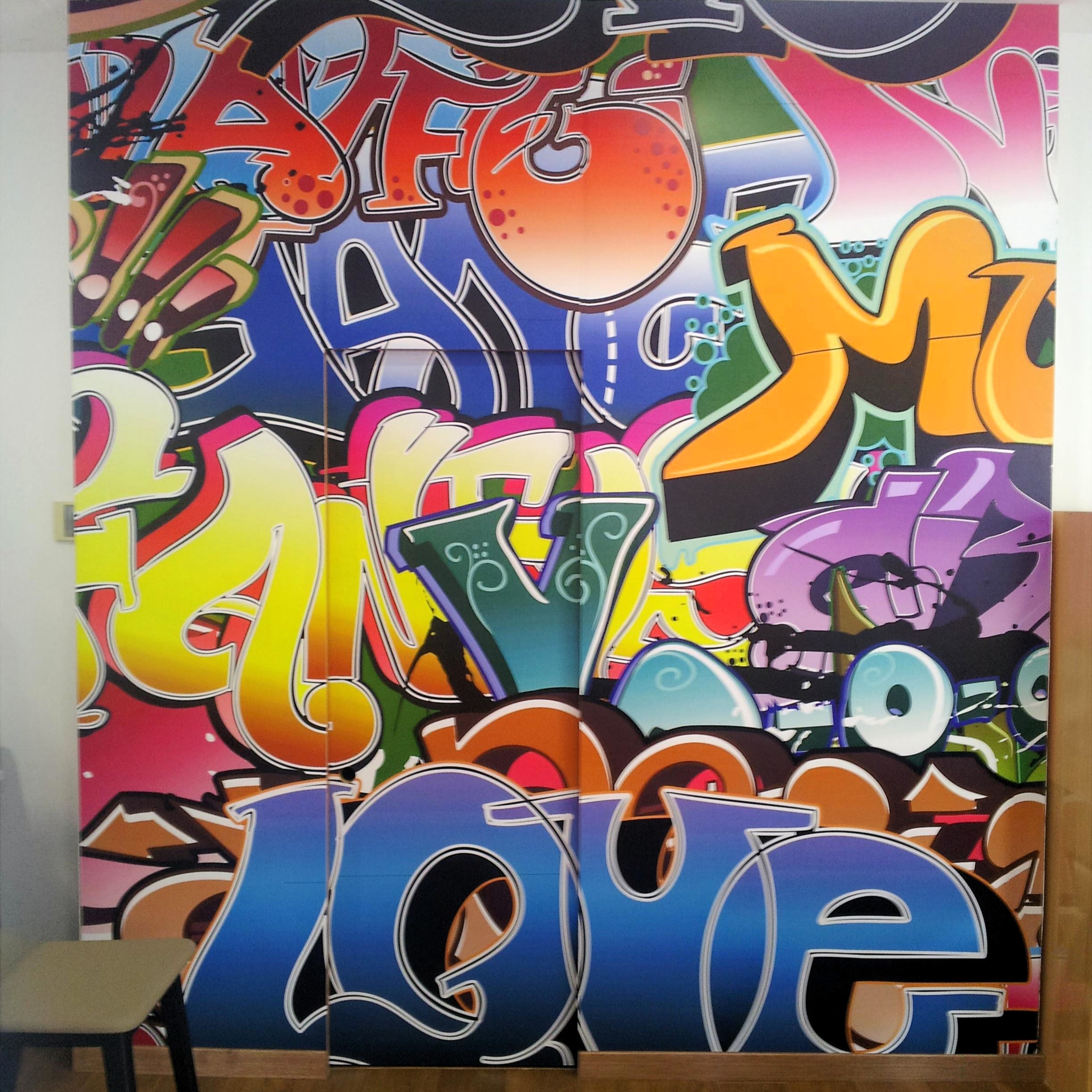 2 REVESTIMIENTO VINILO PARED Y PUERTA