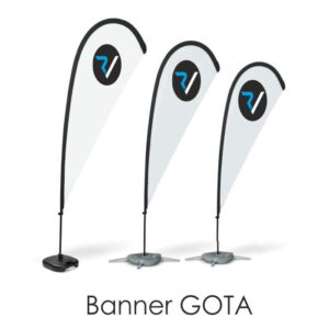 Bandera Publicitaria Gota